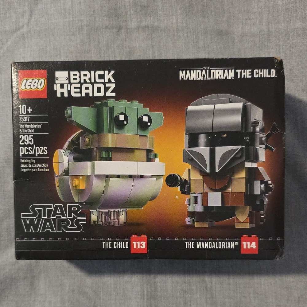LEGO BrickHeadz Star Wars The Mandalorian & The Child Set